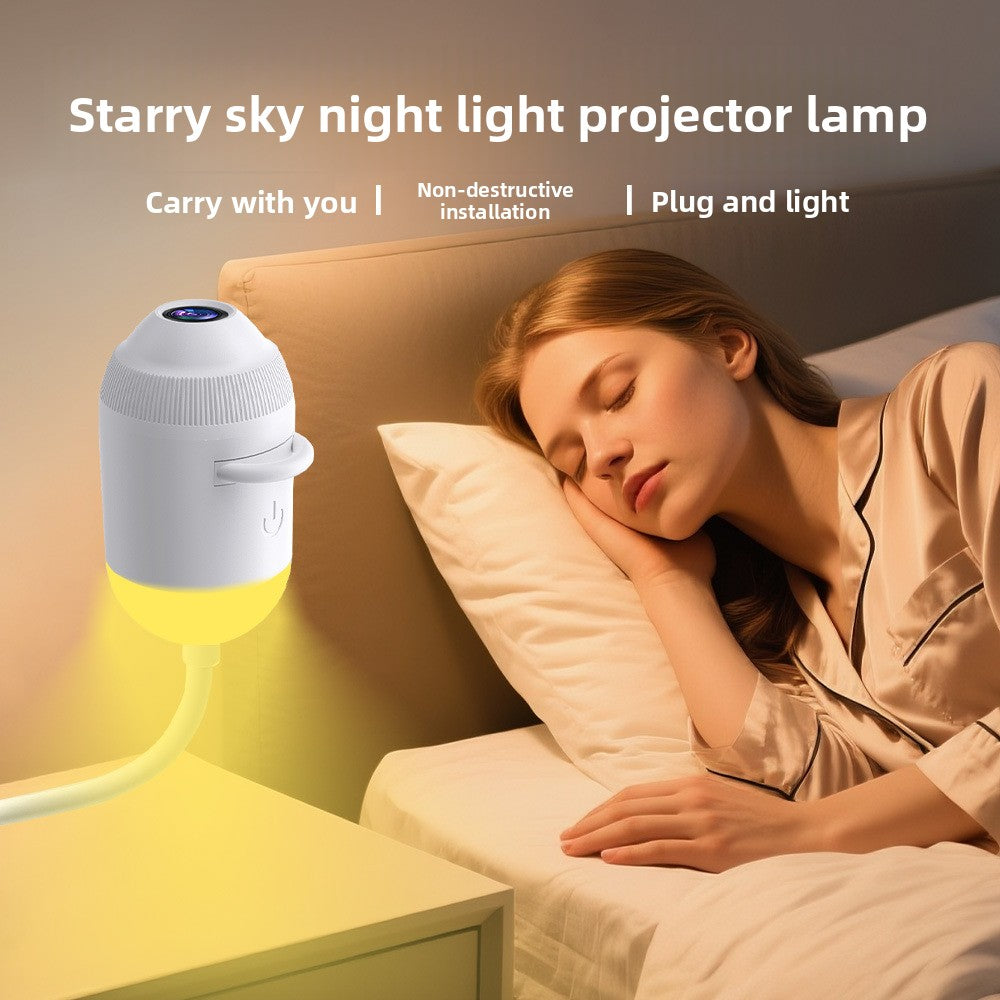 GalaxyGlow USB Starry Sky Projector | Ambient Room & Car Night Light