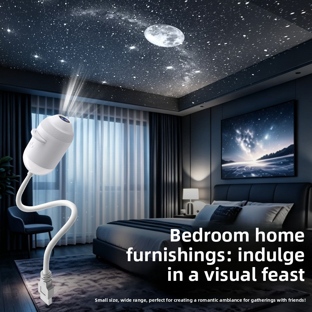 GalaxyGlow USB Starry Sky Projector | Ambient Room & Car Night Light